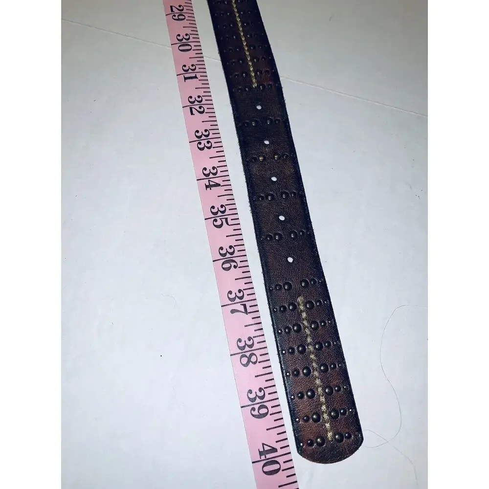 American Eagle Outfitters Unisex M Belt Brown Leather 1 3/8